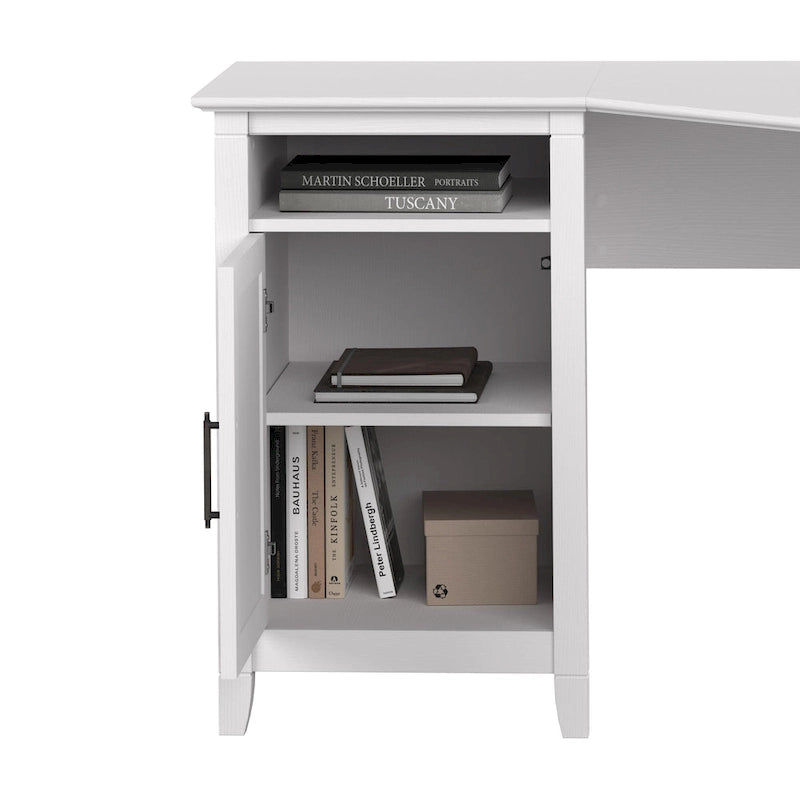 Bush Furniture Key West 54W Corner Computer Desk with Storage