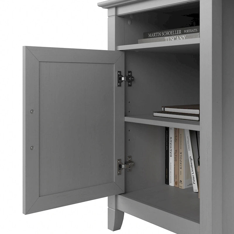 Bush Furniture Key West 54W Corner Computer Desk with Storage