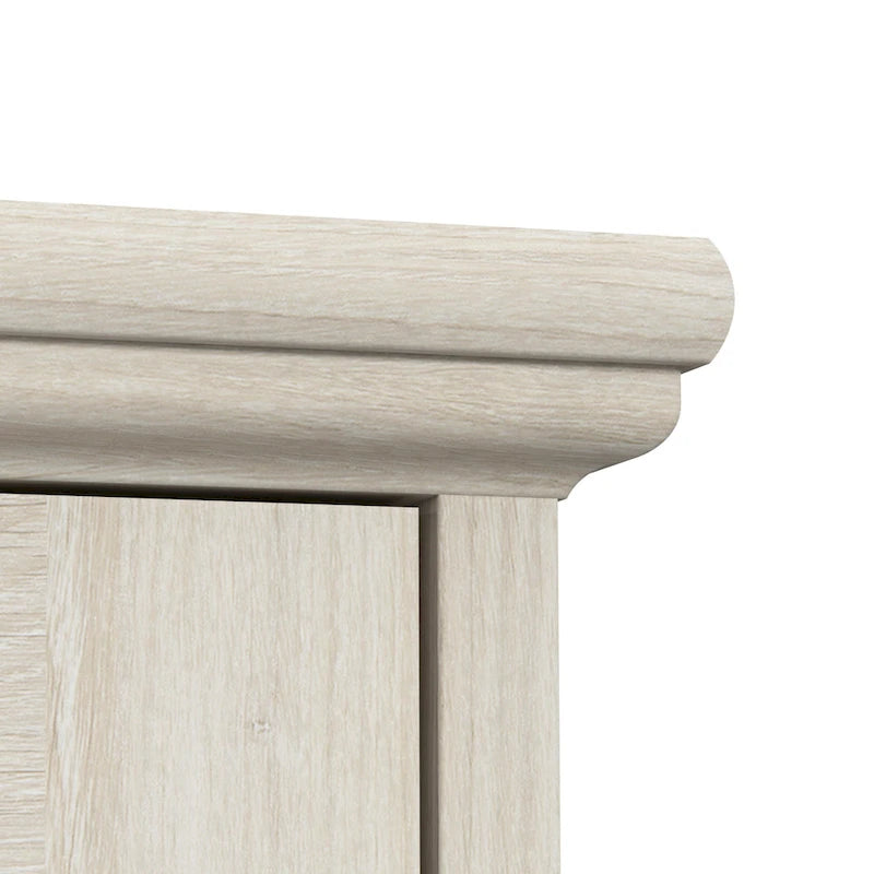 Lennox 5 Shelf Bookcase with Glass Doors - Set of 2 by Bush Furniture