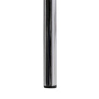 Astor Acrylic Dining Chair with Chrome Legs (Set of 2) Modern Accent Side Chair