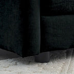 4-Piece Modular Chenille Upholstered Sleeper Sectional Sofa Bed with Ottoman