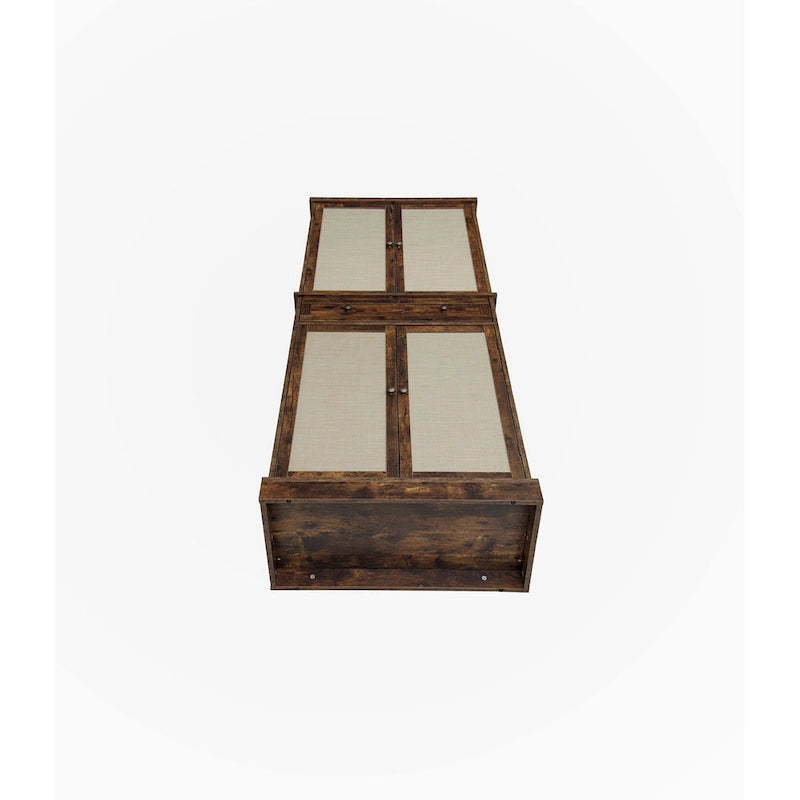 4 Door Cabinet with 1 Drawer