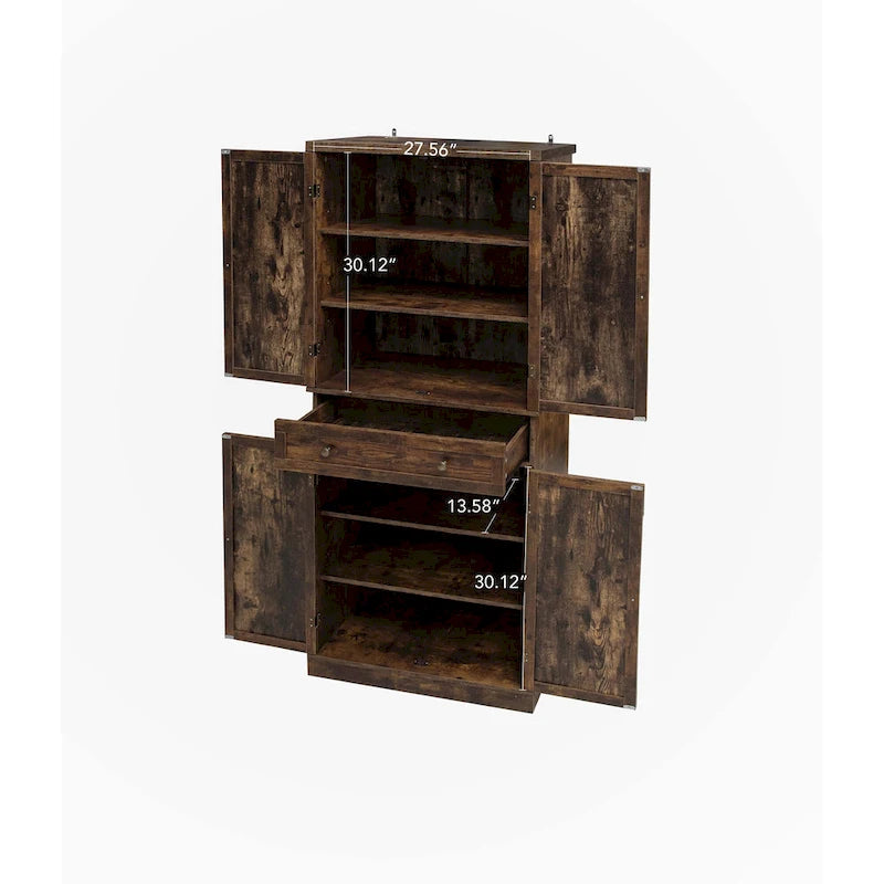 4 Door Cabinet with 1 Drawer