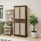 4 Door Cabinet with 1 Drawer