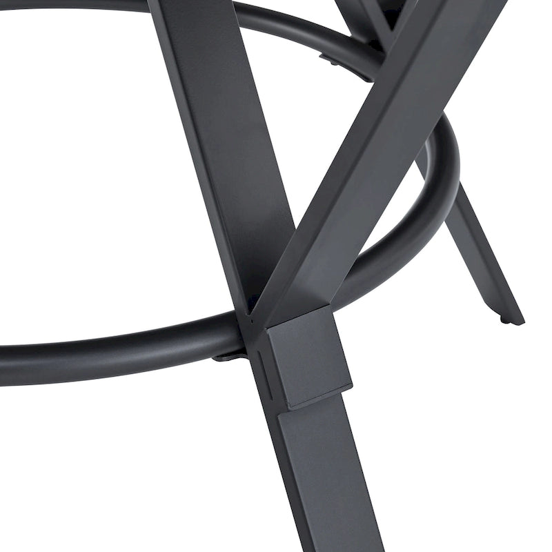 Christopher Knight Home Indoor Dining Round Table With Metal Legs
