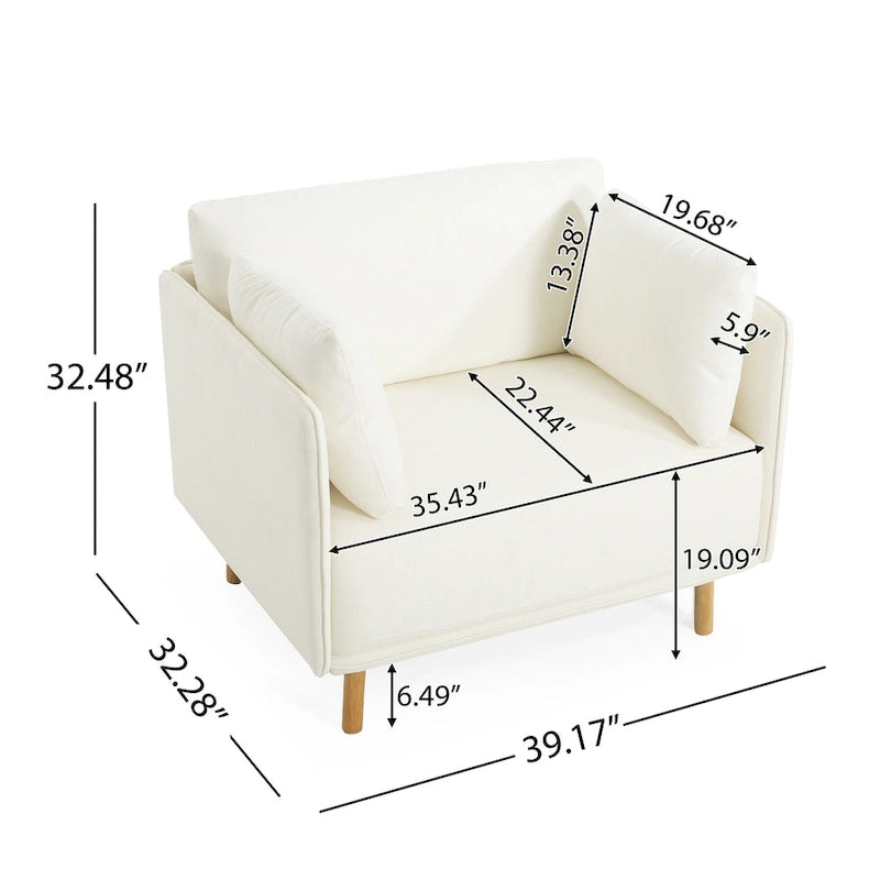 Webb Accent Chair by Christopher Knight Home
