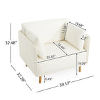 Webb Accent Chair by Christopher Knight Home
