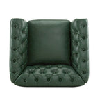 Christopher Knight Home - Chesterfield Swivel Club Chair with Deep Button Tufting and 360-Degree Rotation