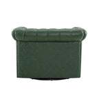 Christopher Knight Home - Chesterfield Swivel Club Chair with Deep Button Tufting and 360-Degree Rotation