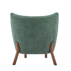 Christopher Knight Home - Camille Modern Upholstered Armless Accent Chair with Plush Seating and Solid Wood Frame
