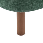 Christopher Knight Home - Camille Modern Upholstered Armless Accent Chair with Plush Seating and Solid Wood Frame