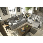 Signature Design by Ashley Mitchiner Gray 3-Piece Upholstery Package - 87 W x 40 D x 42 H