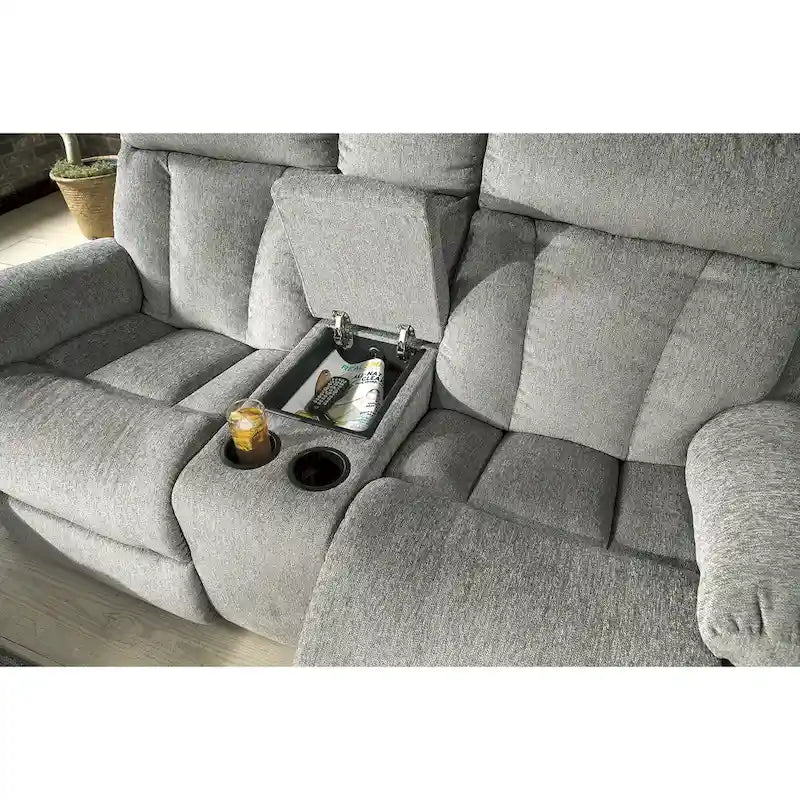 Signature Design by Ashley Mitchiner Gray 3-Piece Upholstery Package - 87 W x 40 D x 42 H
