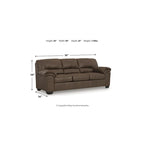 Ensemble de 2 meubles rembourrés Signature Design by Ashley Bladen – 90 larg. x 36 prof. x 38 haut.