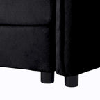 Ensemble de canapés 2 places en chenille « Cloud » de 192 cm avec assise profonde et 4 oreillers