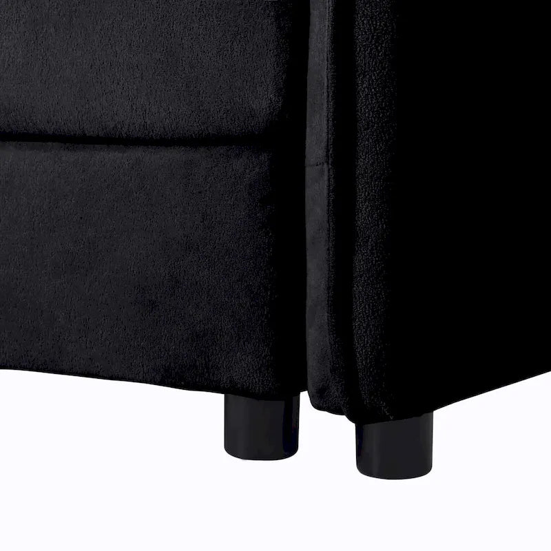 Ensemble de canapés 2 places en chenille « Cloud » de 192 cm avec assise profonde et 4 oreillers