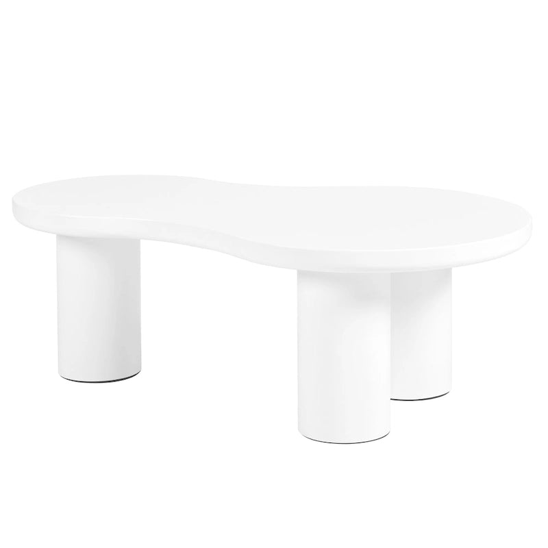Ensemble de 2 tables basses gigognes Cloud avec petite table d'appoint ronde