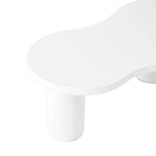 Ensemble de 2 tables basses gigognes Cloud avec petite table d'appoint ronde