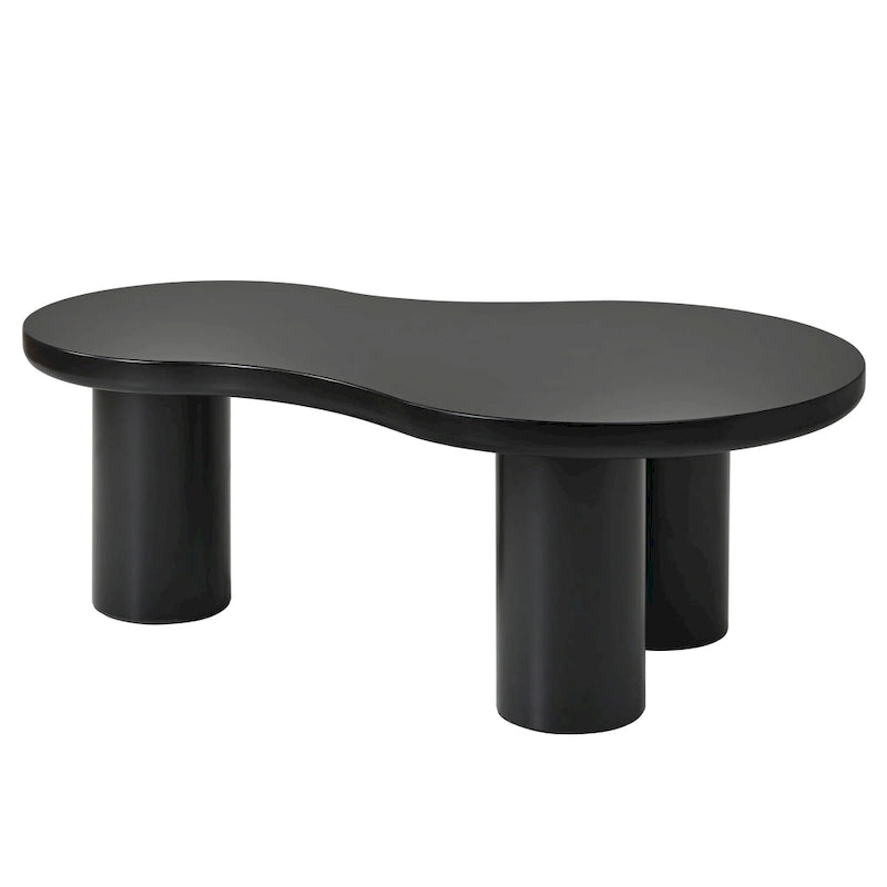 Ensemble de 2 tables basses gigognes Cloud avec petite table d'appoint ronde