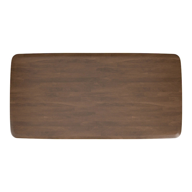 Norvik Wave Base Wood Dining Table by iNSPIRE Q Modern