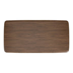 Norvik Wave Base Wood Dining Table by iNSPIRE Q Modern