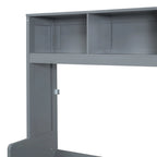Full/Queen Smart Murphy Bed with Wardrobe & Storage, Space-Saving System