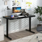 Bureau debout Costway 48 x 24 en verre monobloc avec tiroirs inscriptible