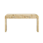 Retro Style Console Table with 2 Storage Drawers, Modern Entryway Table Sofa Table with Sleek Minimalist Legs for Living Room
