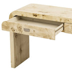 Retro Style Console Table with 2 Storage Drawers, Modern Entryway Table Sofa Table with Sleek Minimalist Legs for Living Room