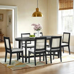 Middlebrook Modern Rustic Solid Oak Wood 70-inch Oval Dining Table