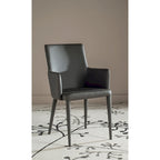 SAFAVIEH Elois Chaise de salle à manger moderne du milieu du siècle, blanche, avec accoudoirs - 23,6 L x 21,6 P x 35,5 H - 24Lx22Px36H