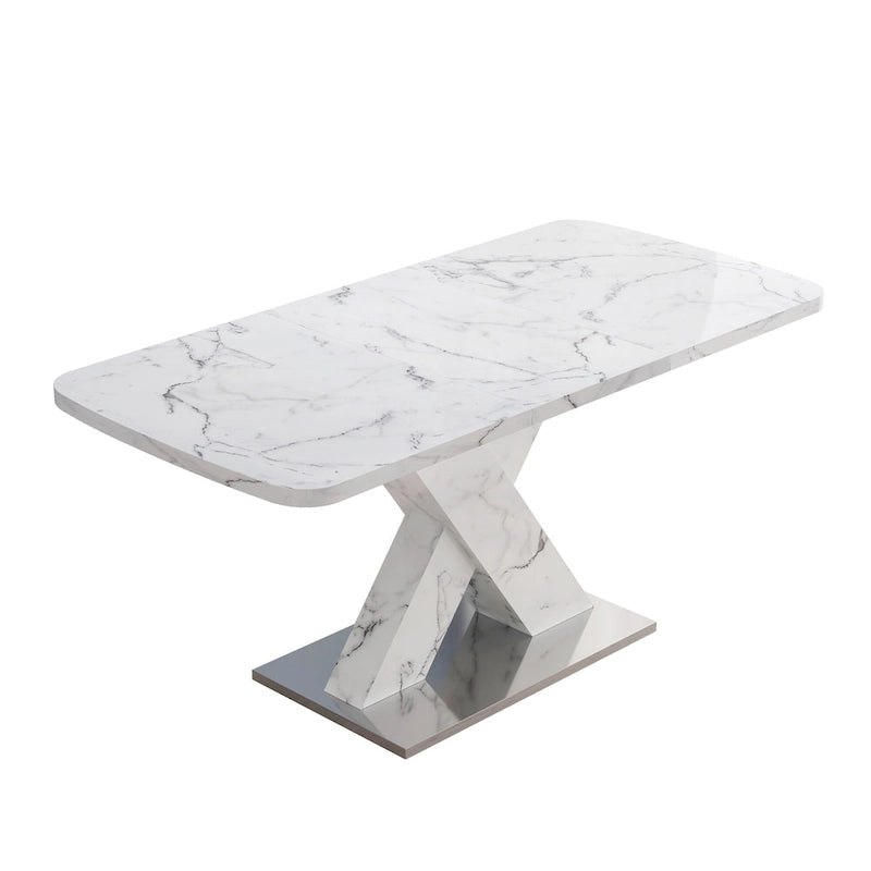 Modern Expandable Square Dining Table