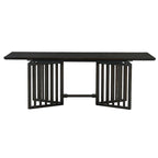 Farmhouse 9-Piece Dining Table with 212 Removable Leaves & 8 Dining Chairs