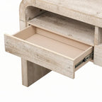 Console d'entrée, finition bois naturel