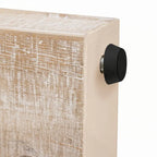 Console d'entrée, finition bois naturel