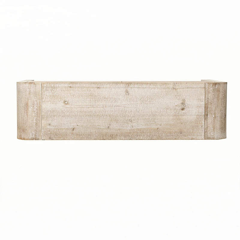 Console d'entrée, finition bois naturel