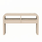 Console d'entrée, finition bois naturel