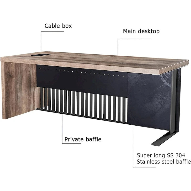 Modern Executive Office Desk Computer Desk Bussiness for Work Writing