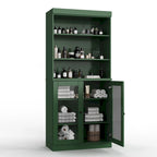 100% Solid Wood 32 Bathroom Cabinet with Optional Doors by Palace Imports