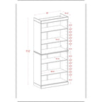 100% Solid Wood 32 Bathroom Cabinet with Optional Doors by Palace Imports