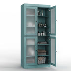 100% Solid Wood 32 Bathroom Cabinet with Optional Doors by Palace Imports