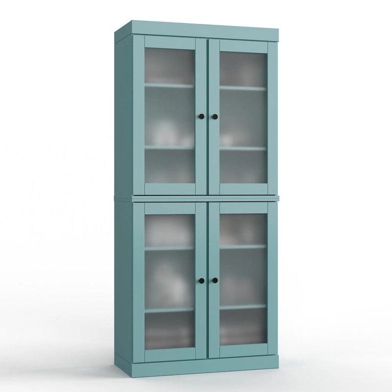 100% Solid Wood 32 Bathroom Cabinet with Optional Doors by Palace Imports
