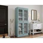 100% Solid Wood 32 Bathroom Cabinet with Optional Doors by Palace Imports