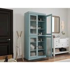 100% Solid Wood 32 Bathroom Cabinet with Optional Doors by Palace Imports