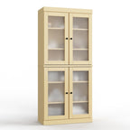 100% Solid Wood 32 Bathroom Cabinet with Optional Doors by Palace Imports