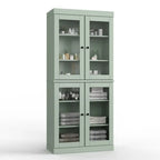 100% Solid Wood 32 Bathroom Cabinet with Optional Doors by Palace Imports