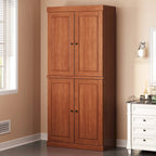 100% Solid Wood 32 Bathroom Cabinet with Optional Doors by Palace Imports