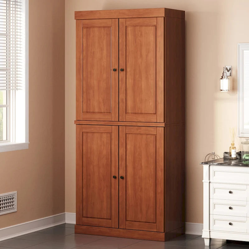 100% Solid Wood 32 Bathroom Cabinet with Optional Doors by Palace Imports