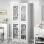 100% Solid Wood 32 Bathroom Cabinet with Optional Doors by Palace Imports