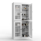 100% Solid Wood 32 Bathroom Cabinet with Optional Doors by Palace Imports